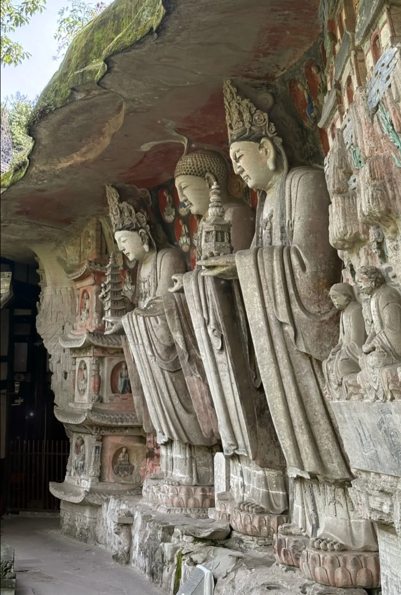 Dazu Rock Carvings near Chongqing